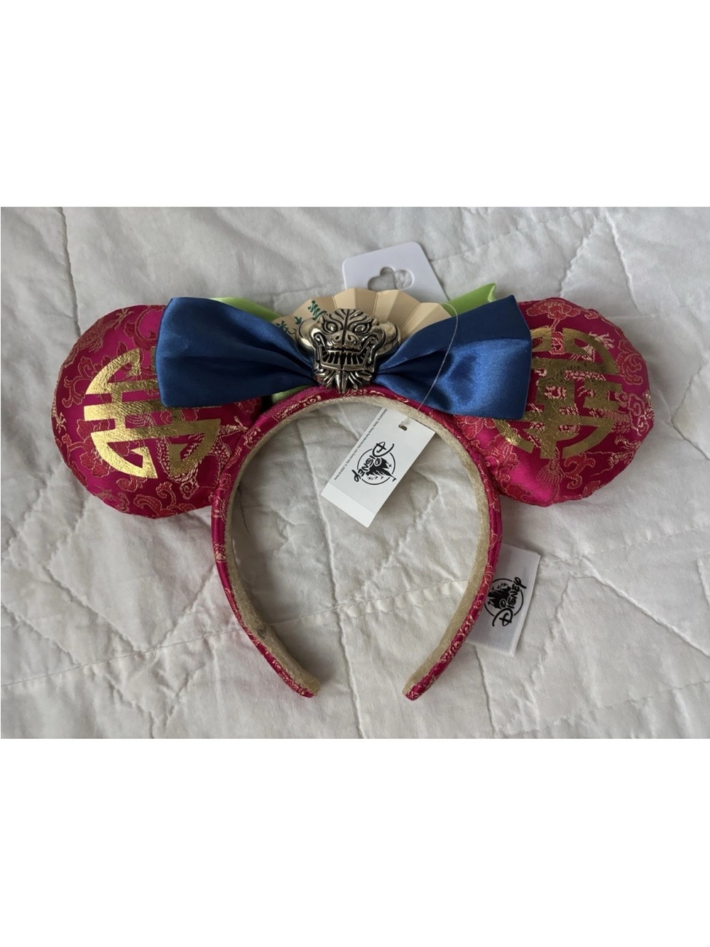 Disney Mulan Princess Minnie Mouse Ear Headband